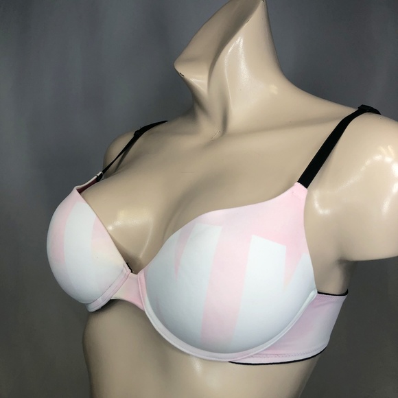 Victoria Secret by Pink Padded Logo Push Up Bra 🛍 - Picture 3 of 6